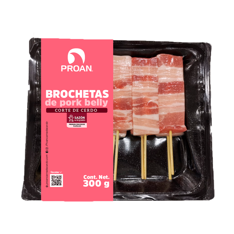 Brochetas Pork Belly PROAN 300 g