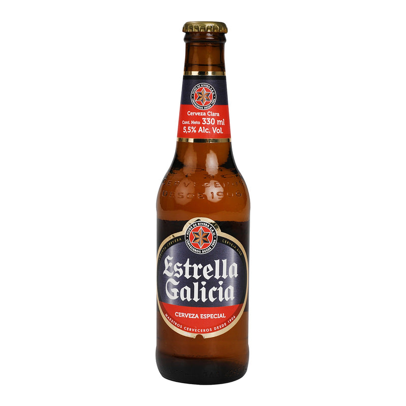 Cerveza Estrella Galicia 330 ml