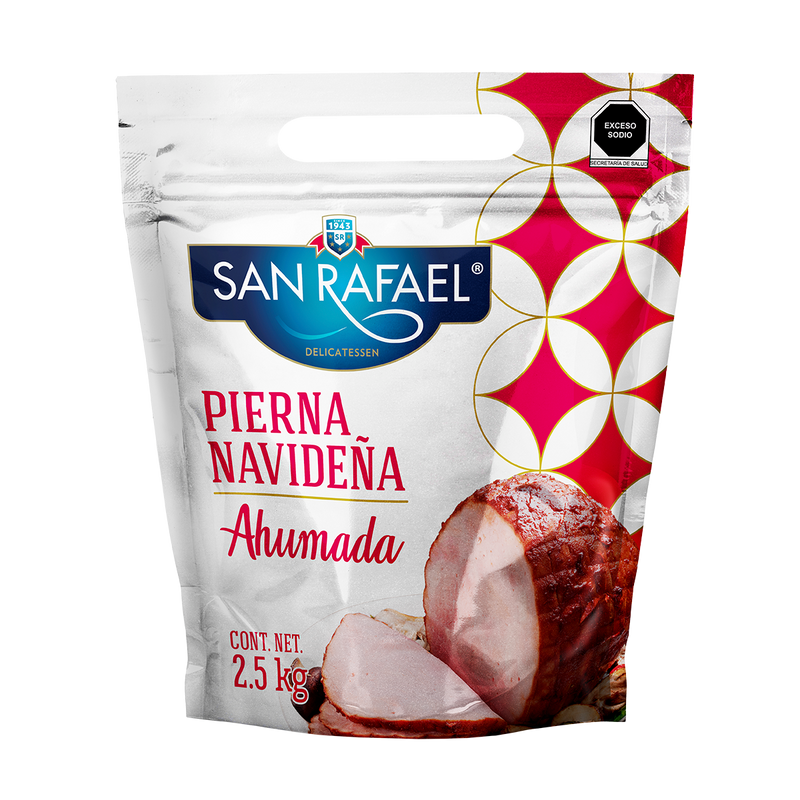 Pierna Ahumada Navideña San Rafael 2.5 kg