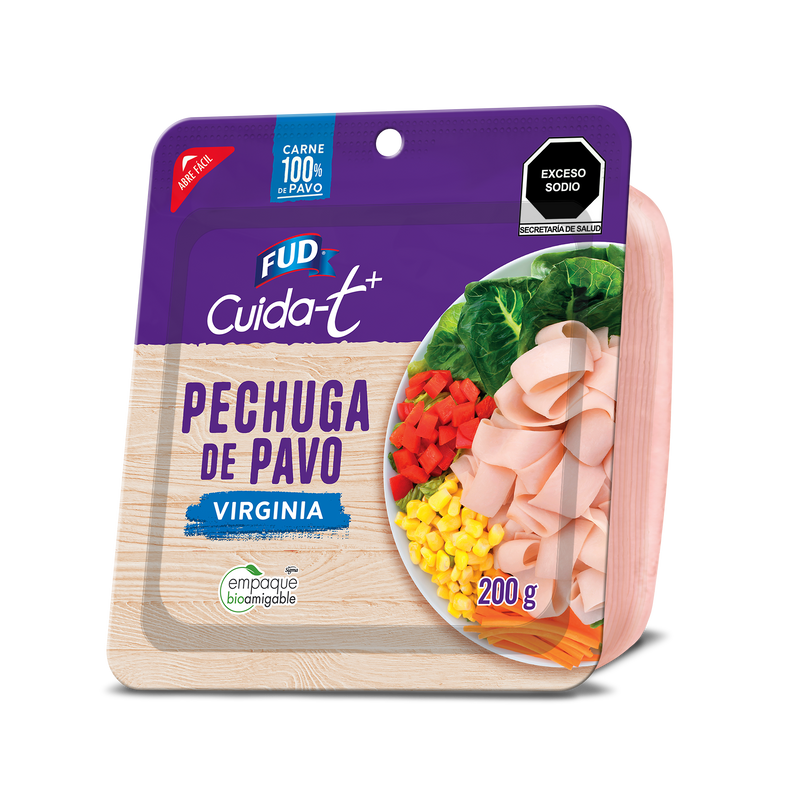 Pechuga de Pavo Virginia FUD Cuidat+ 200 g