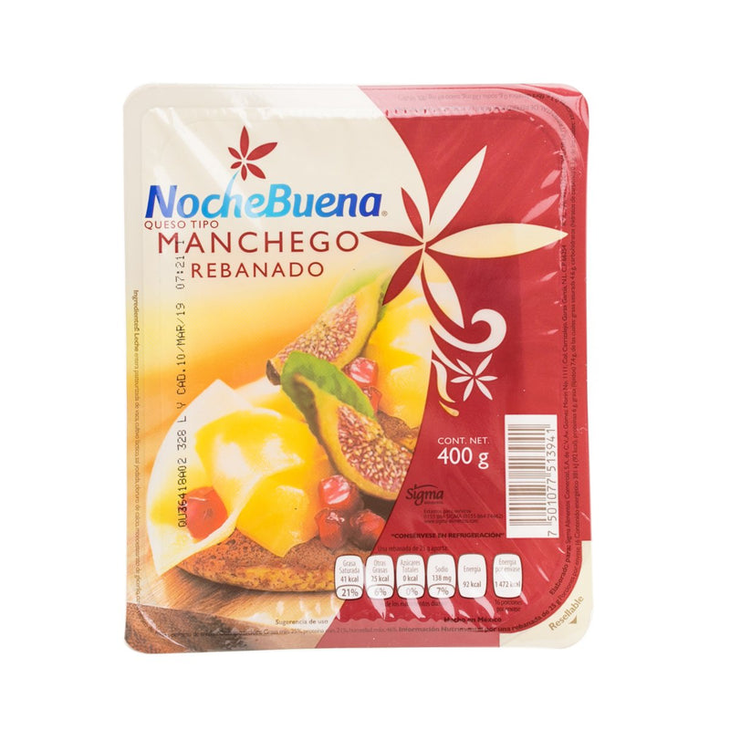 Queso Manchego Rebanado Nochebuena 400 g