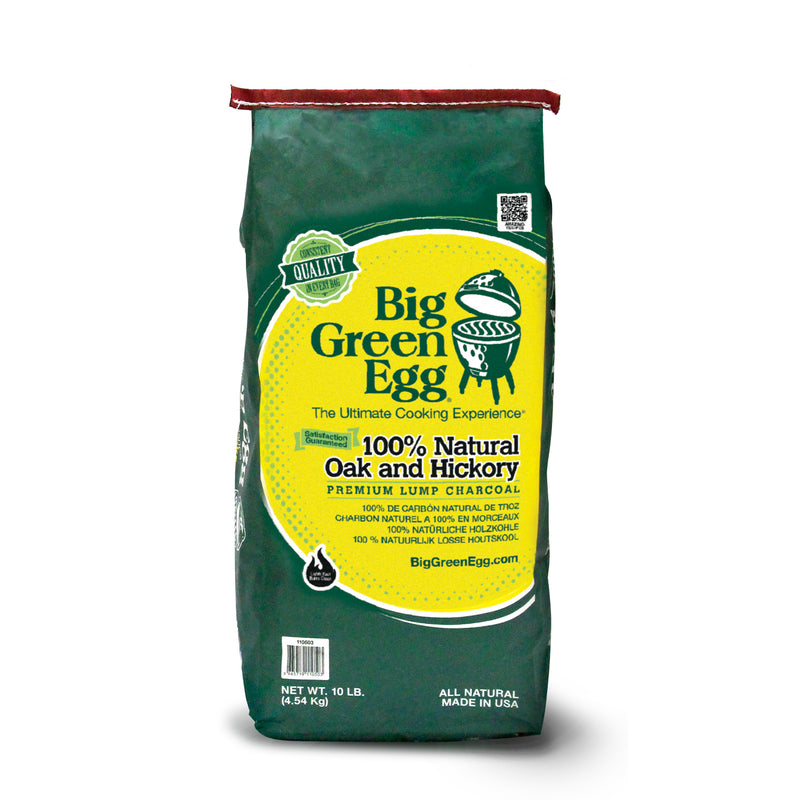 Carbón Orgánico Premium Big Green Egg 8 Kg