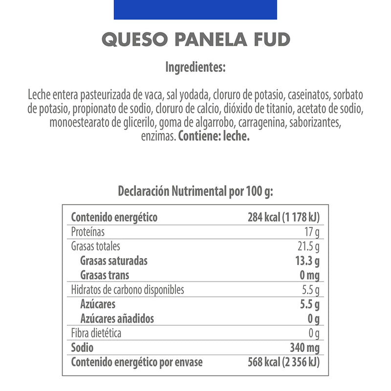 Queso Panela FUD 200 g