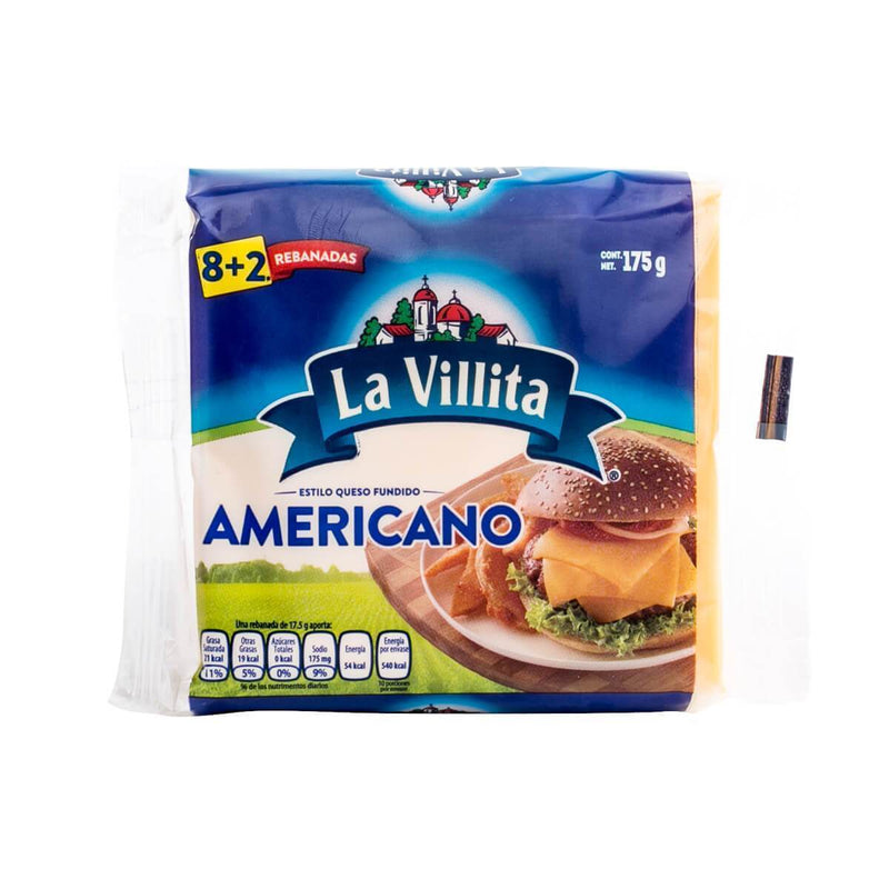 Queso Americano La Villita 175 g