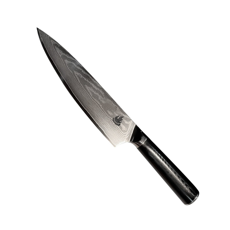 Cuchillo de acero Damascus de 31 cm de 67 Capas