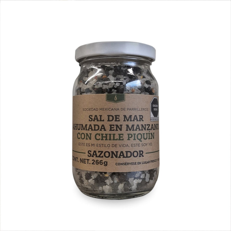 Sal Ahumada en leña de Manzano Piquín SMP 266 g