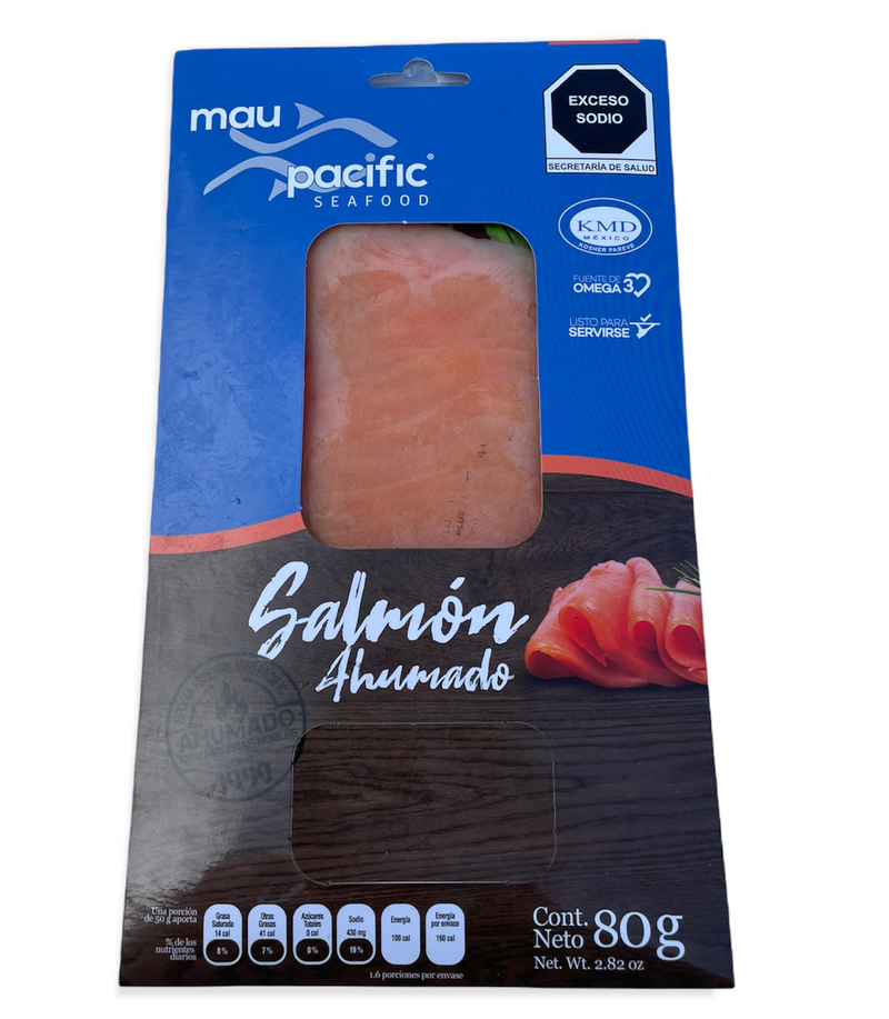 Salmón Ahumado Mau Pacific 80 g