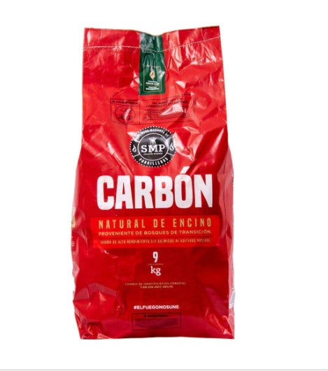 Carbón Natural de Encino SMP 9 Kg