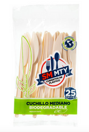 Cuchillo Grande Vida O Biodegradables 25 piezas